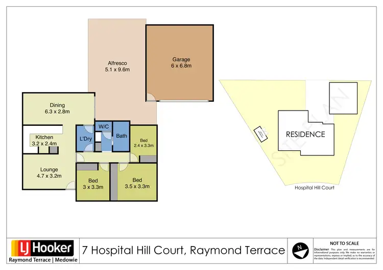Floorplan of Homely house listing, 7 Hospital Hill Court, Raymond Terrace NSW 2324