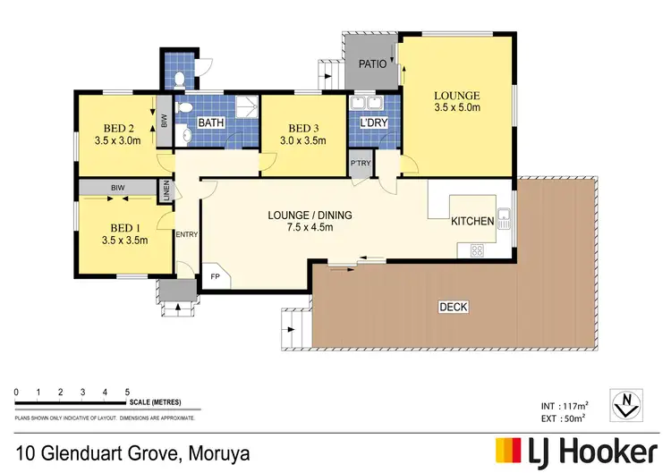 Floorplan of Homely house listing, 10 Glenduart Grove, Moruya NSW 2537