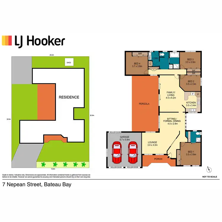 Floorplan of Homely house listing, 7 Nepean Street, Bateau Bay NSW 2261