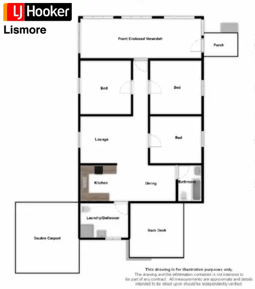 Floorplan of Homely house listing, 8 Rous Road, Goonellabah NSW 2480