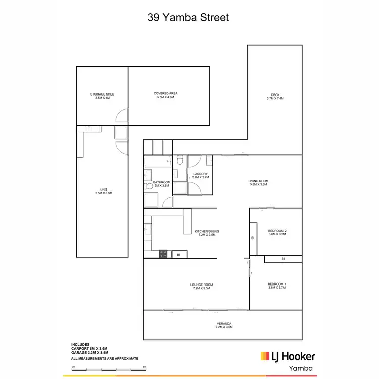 Floorplan of Homely house listing, 39 Yamba Street, Yamba NSW 2464