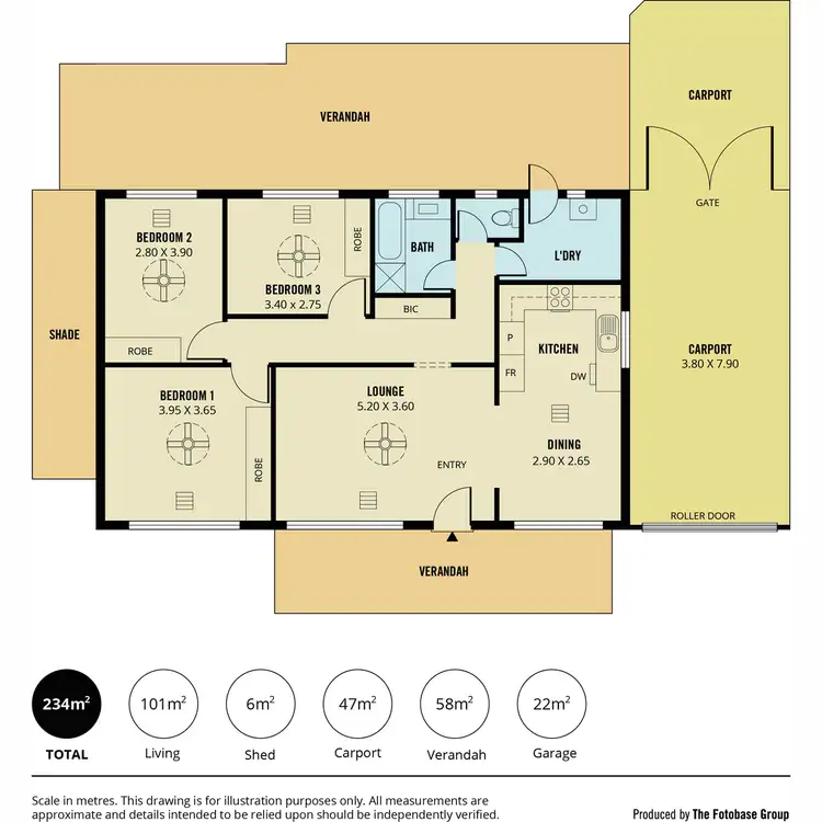 Floorplan of Homely house listing, 165 Milne Road, Modbury North SA 5092