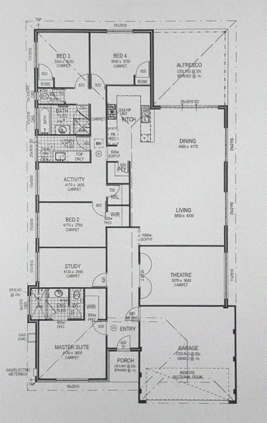 Floorplan of Homely house listing, 8 Malachite Road, Byford WA 6122