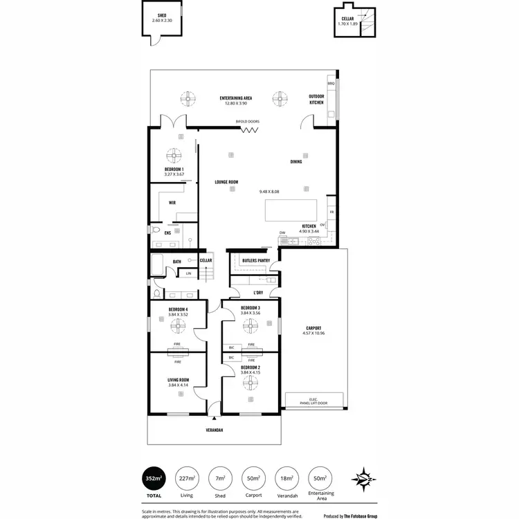 Floorplan of Homely house listing, 37 Morris Street, Evandale SA 5069