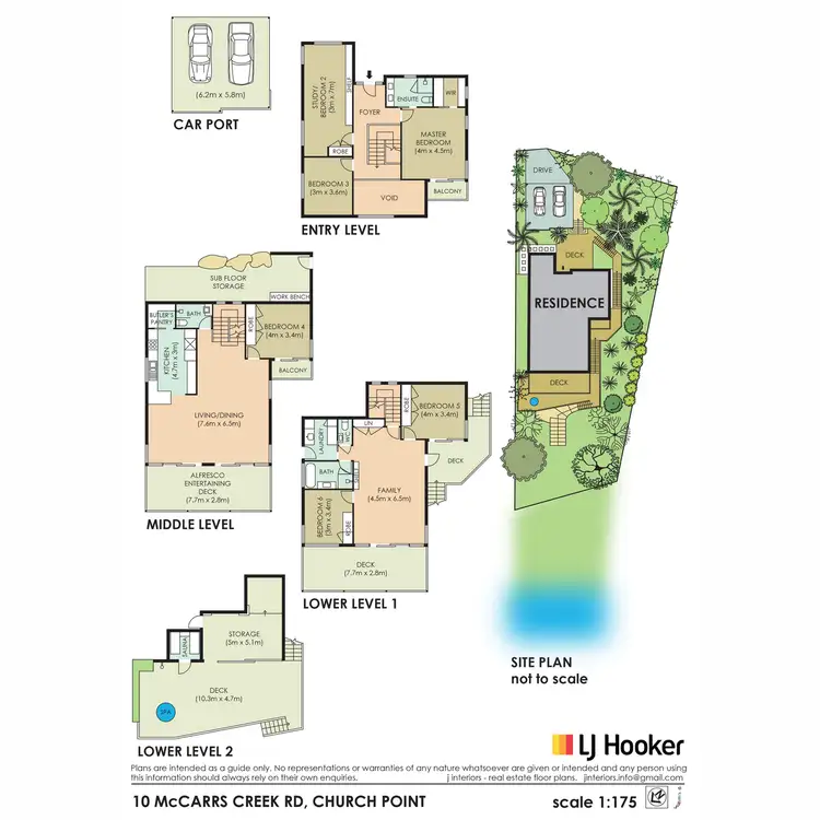 Floorplan of Homely house listing, 10 McCarrs Creek Road, Church Point NSW 2105
