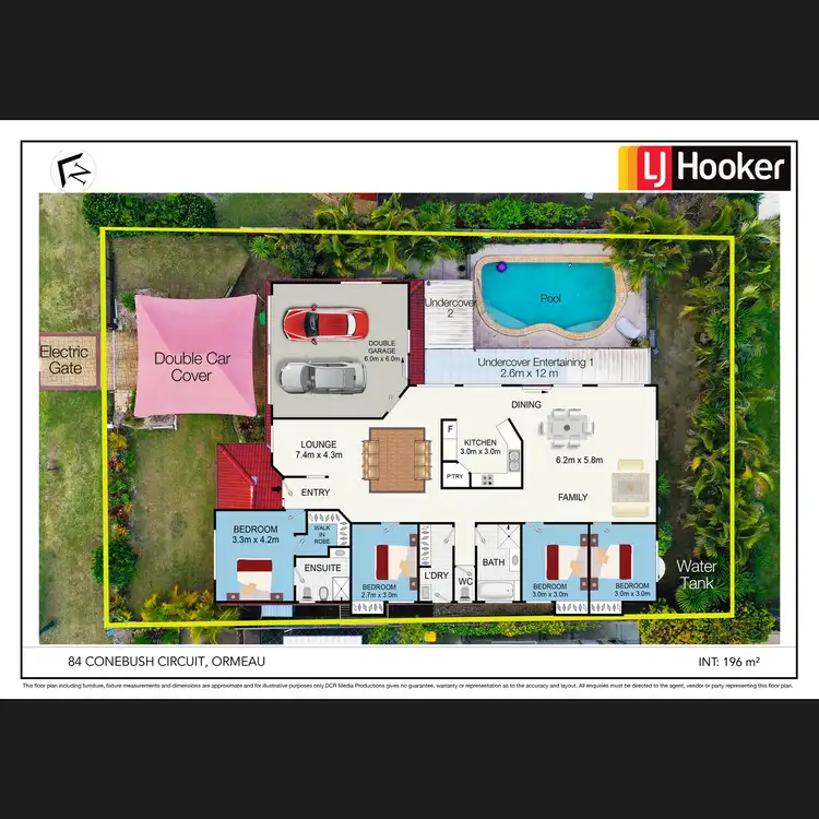 Floorplan of Homely house listing, 84 Conebush Circuit, Ormeau QLD 4208