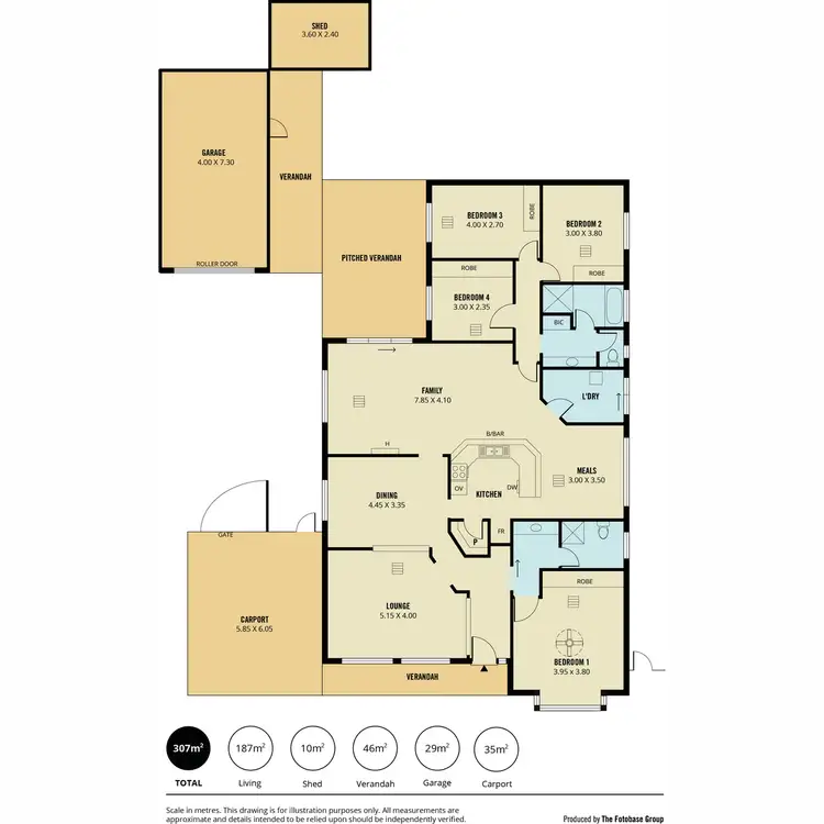 Floorplan of Homely house listing, 32 Sutherland Place, Golden Grove SA 5125