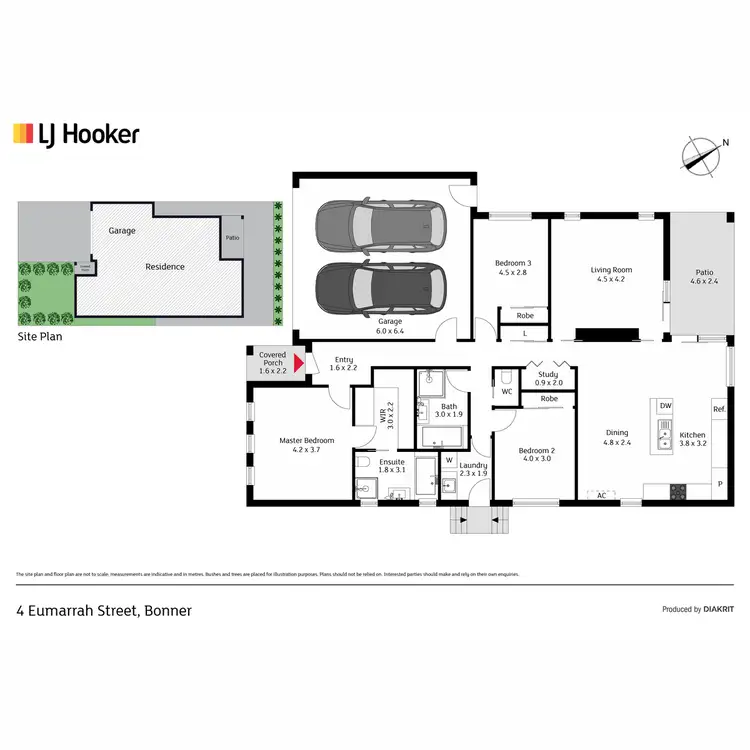 Floorplan of Homely house listing, 4 Eumarrah Street, Bonner ACT 2914