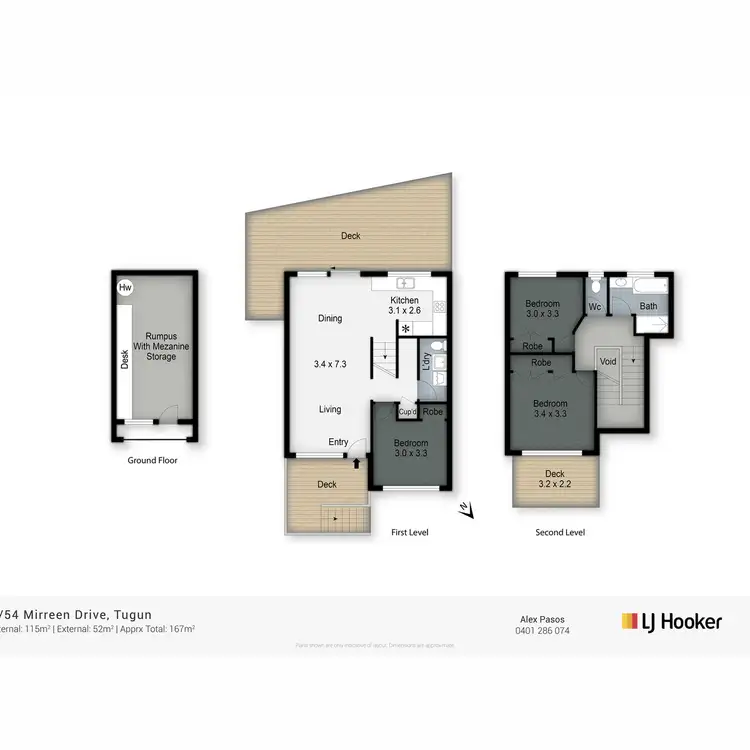 Floorplan of Homely townhouse listing, 7/54 Mirreen Drive, Tugun QLD 4224