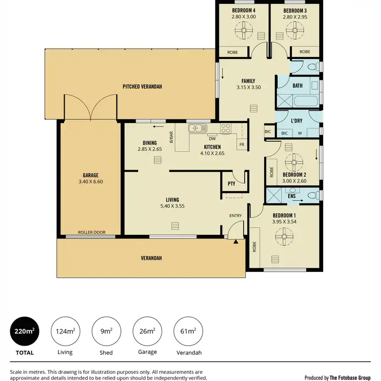 Floorplan of Homely house listing, 2 Alicante Avenue, Wynn Vale SA 5127
