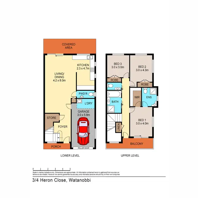 Floorplan of Homely unit listing, 3/4 Heron Close, Watanobbi NSW 2259
