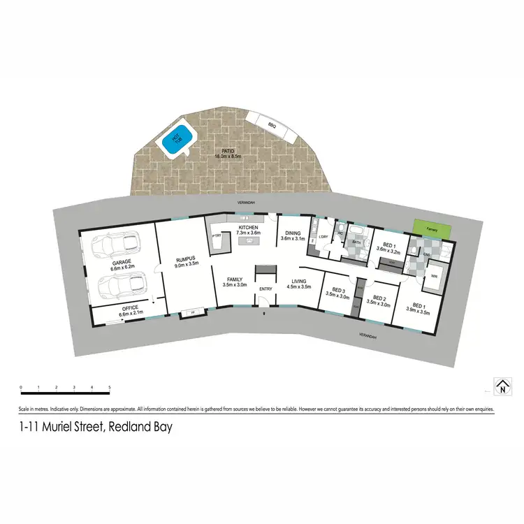 Floorplan of Homely house listing, 1-11 Muriel Street, Redland Bay QLD 4165