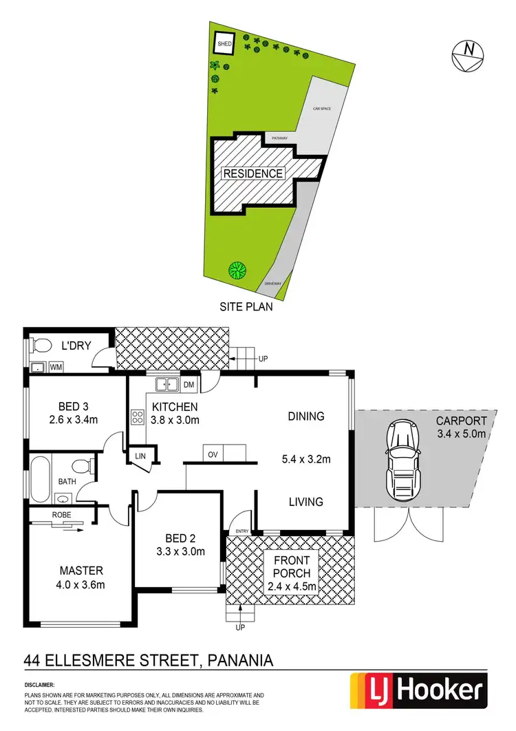 Floorplan of Homely house listing, 44 Ellesmere Street, Panania NSW 2213