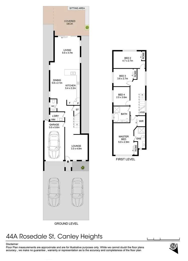 Floorplan of Homely house listing, 44a Rosedale Street, Canley Heights NSW 2166