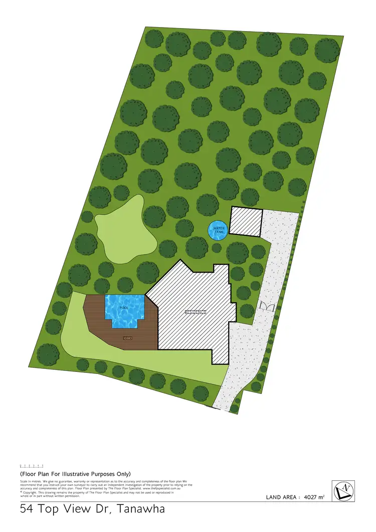 Floorplan of Homely house listing, 54 Topview Drive, Tanawha QLD 4556
