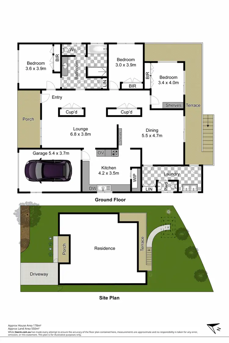 Floorplan of Homely house listing, 4 Seville Street, Lane Cove NSW 2066