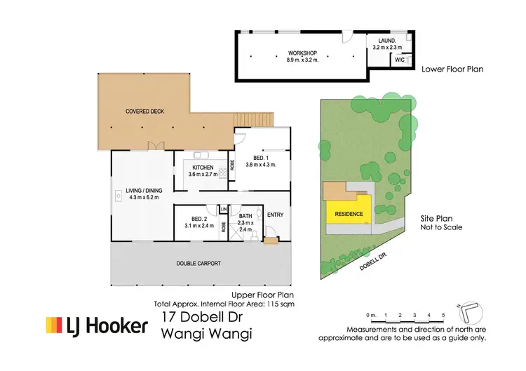 Floorplan of Homely house listing, 17 Dobell Drive, Wangi Wangi NSW 2267