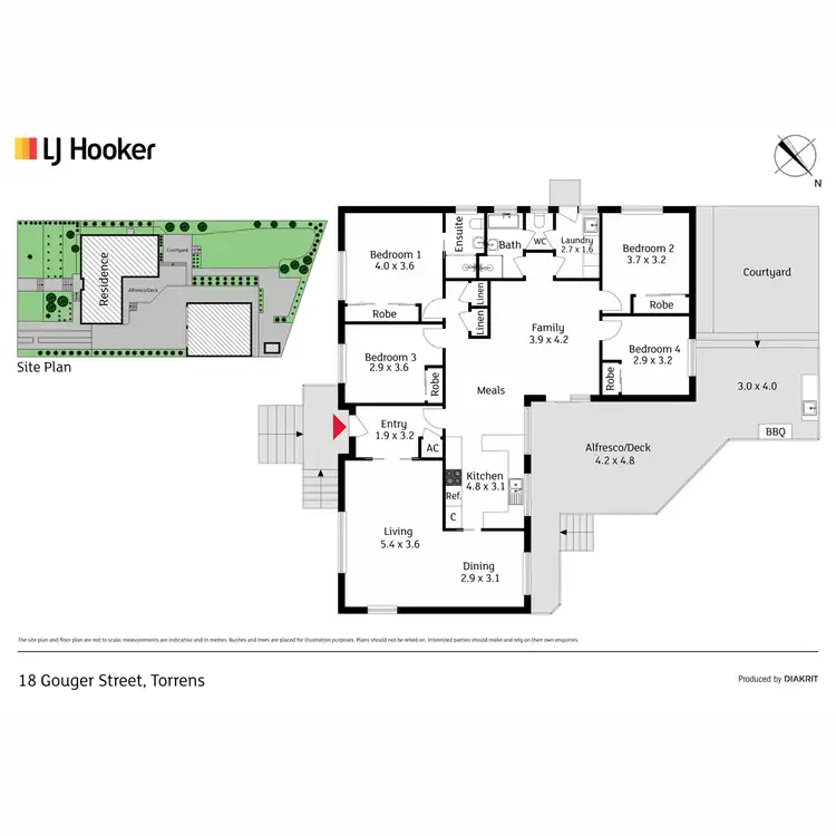 Floorplan of Homely house listing, 18 Gouger Street, Torrens ACT 2607