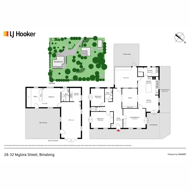 Floorplan of Homely house listing, 28-32 Mylora Street, Binalong NSW 2584