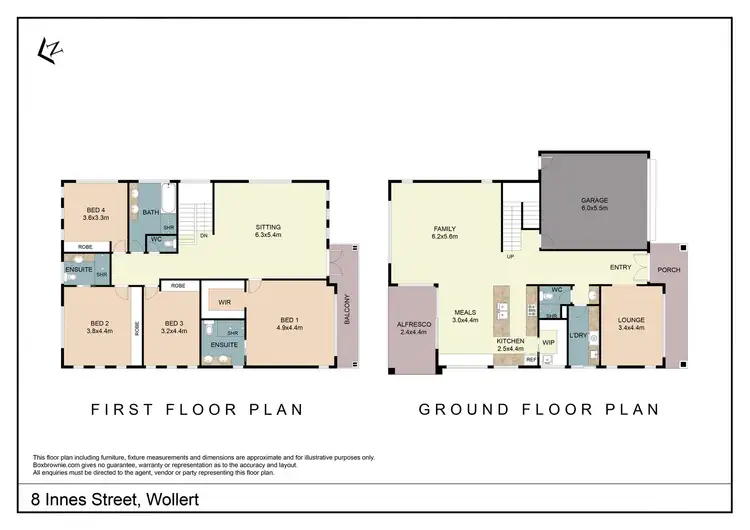 Floorplan of Homely house listing, 8 Innes Street, Wollert VIC 3750