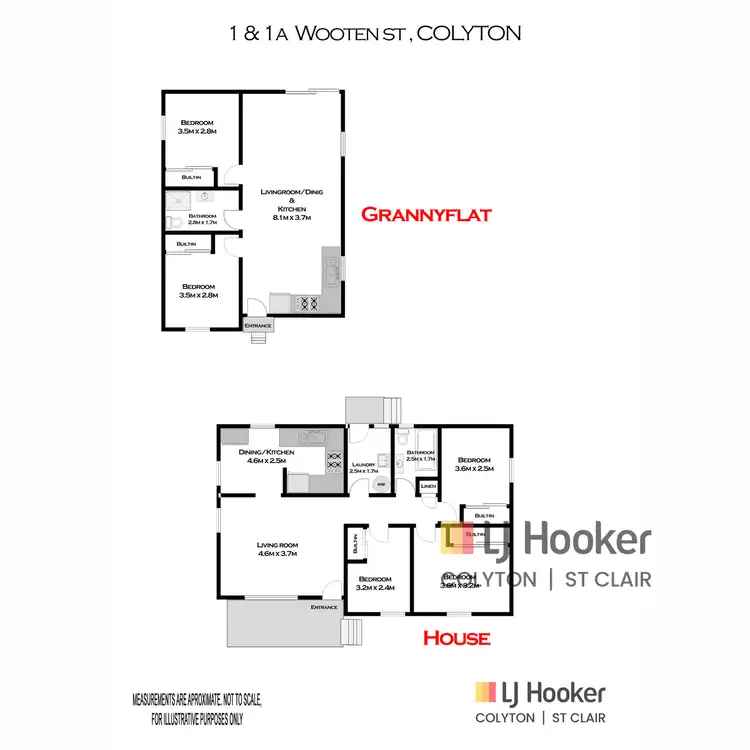 Floorplan of Homely house listing, 1 Wootten Street, Colyton NSW 2760