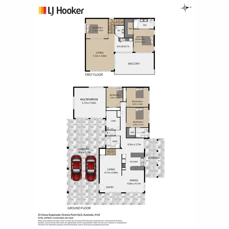 Floorplan of Homely house listing, 25 Orana Esplanade, Victoria Point QLD 4165