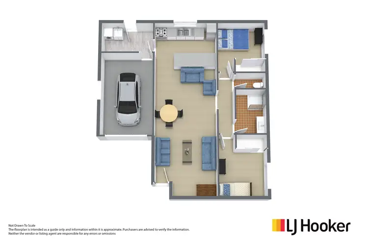 Floorplan of Homely unit listing, 2/123 Viewbank Road, Newnham TAS 7248