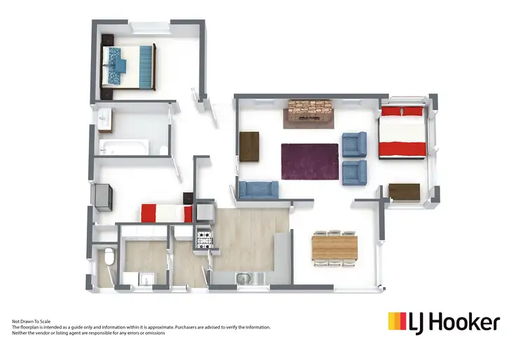Floorplan of Homely house listing, 1 Wildor Crescent, Mowbray TAS 7248