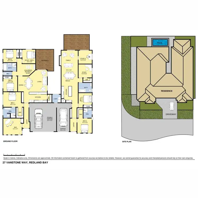 Floorplan of Homely house listing, 27 Vanstone Way, Redland Bay QLD 4165