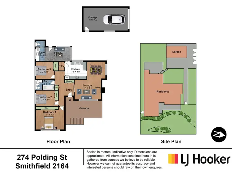 Floorplan of Homely house listing, 274 Polding Street, Smithfield NSW 2164