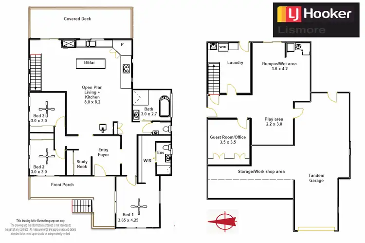 Floorplan of Homely house listing, 6 Peter Street, East Lismore NSW 2480
