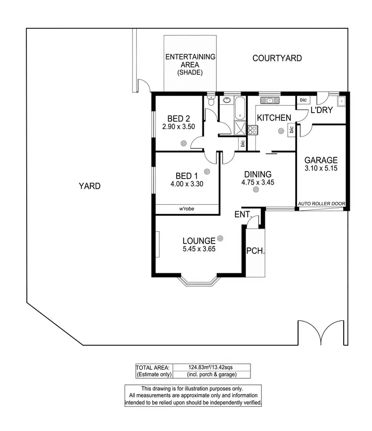 Floorplan of Homely unit listing, 1/32A Ferry Avenue, Plympton Park SA 5038
