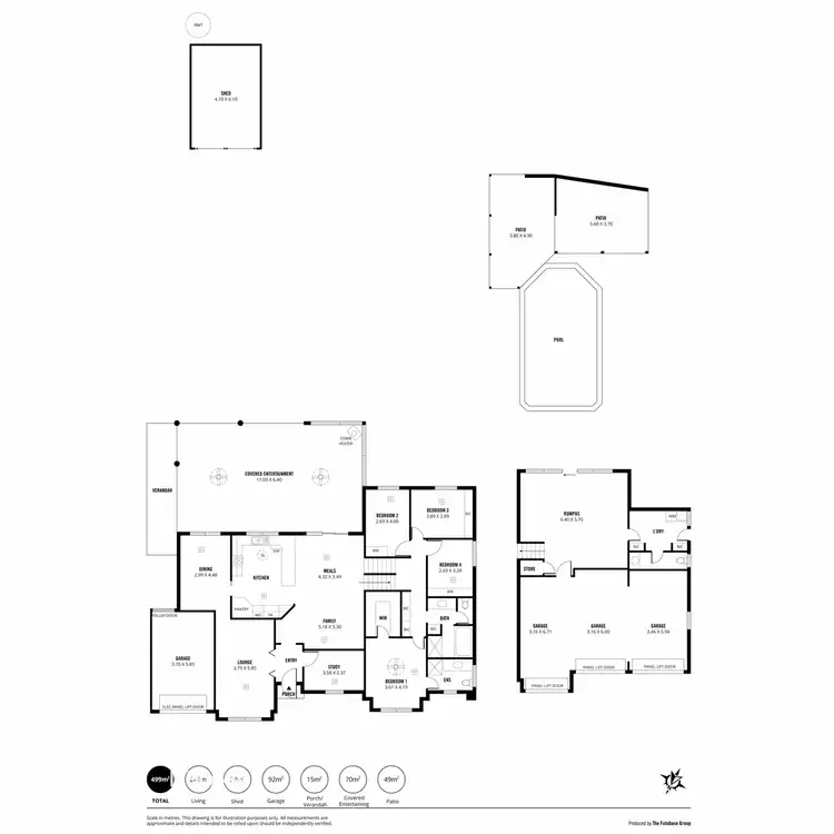 Floorplan of Homely house listing, 37 Lipson Reach Road, Gulfview Heights SA 5096