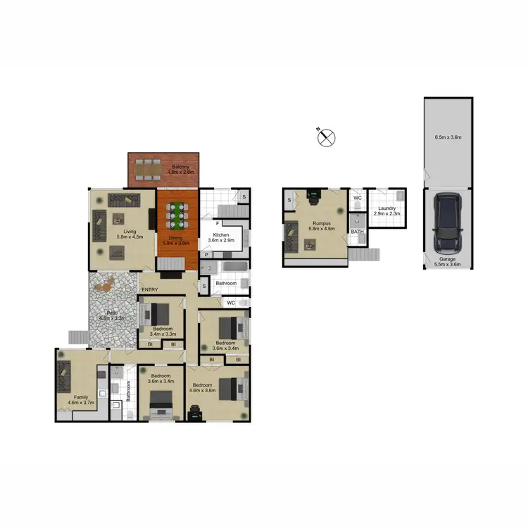 Floorplan of Homely house listing, 11 Dugan Street, Deakin ACT 2600