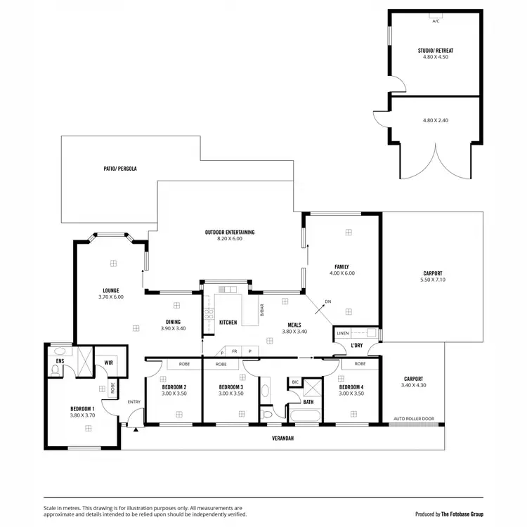 Floorplan of Homely house listing, 3 Coachwood Drive, Aberfoyle Park SA 5159