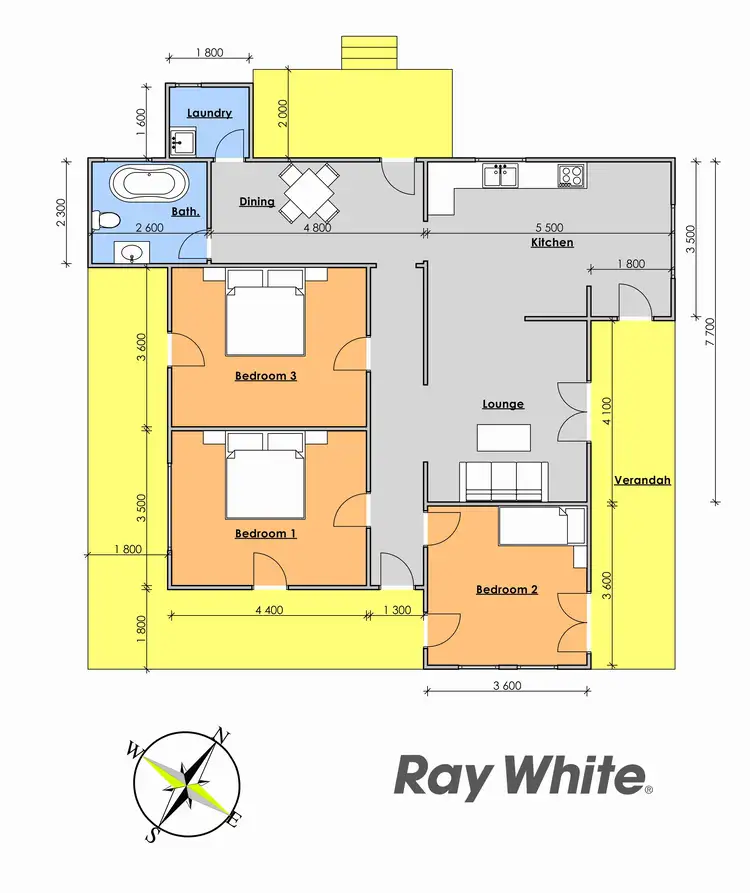 Floorplan of Homely house listing, 4 Washington Street, Tinonee NSW 2430