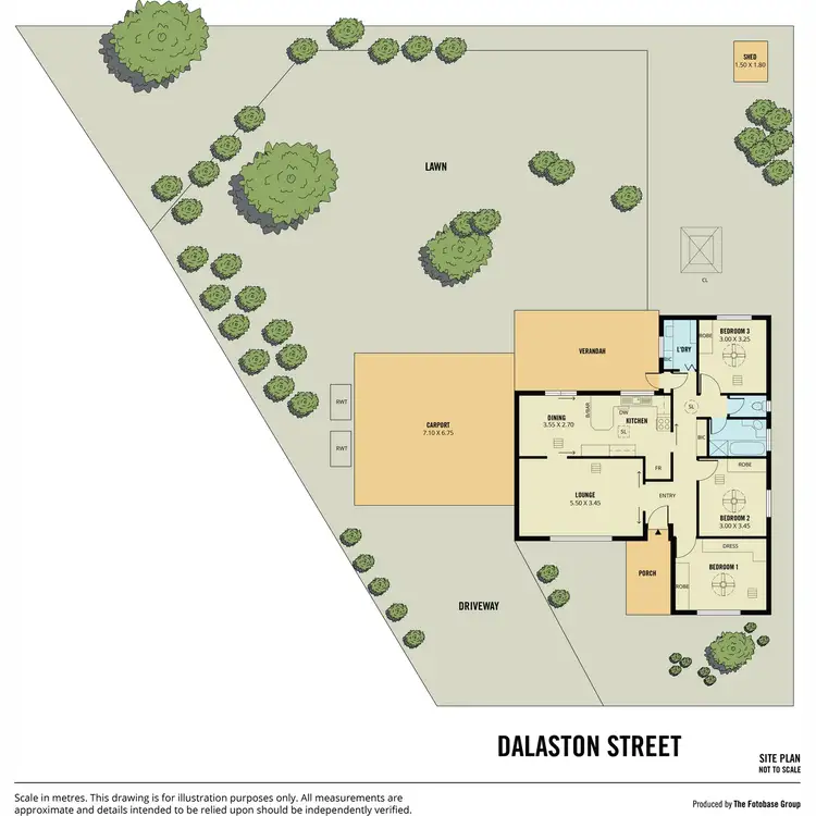 Floorplan of Homely house listing, 7 Dalaston Street, Modbury SA 5092