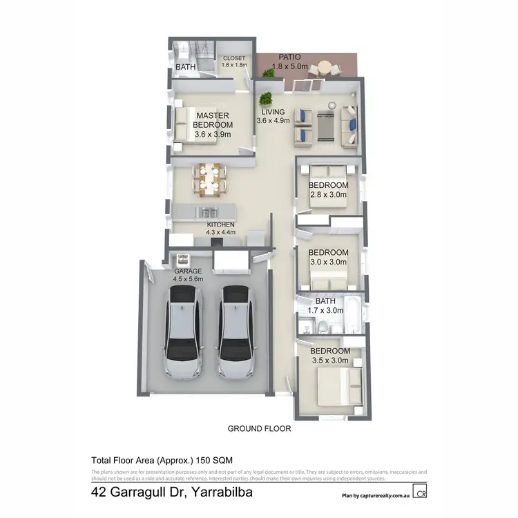 Floorplan of Homely house listing, 42 Garragull Drive, Yarrabilba QLD 4207