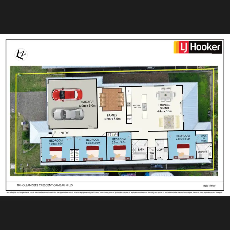 Floorplan of Homely house listing, 18 Hollanders Crescent, Ormeau Hills QLD 4208
