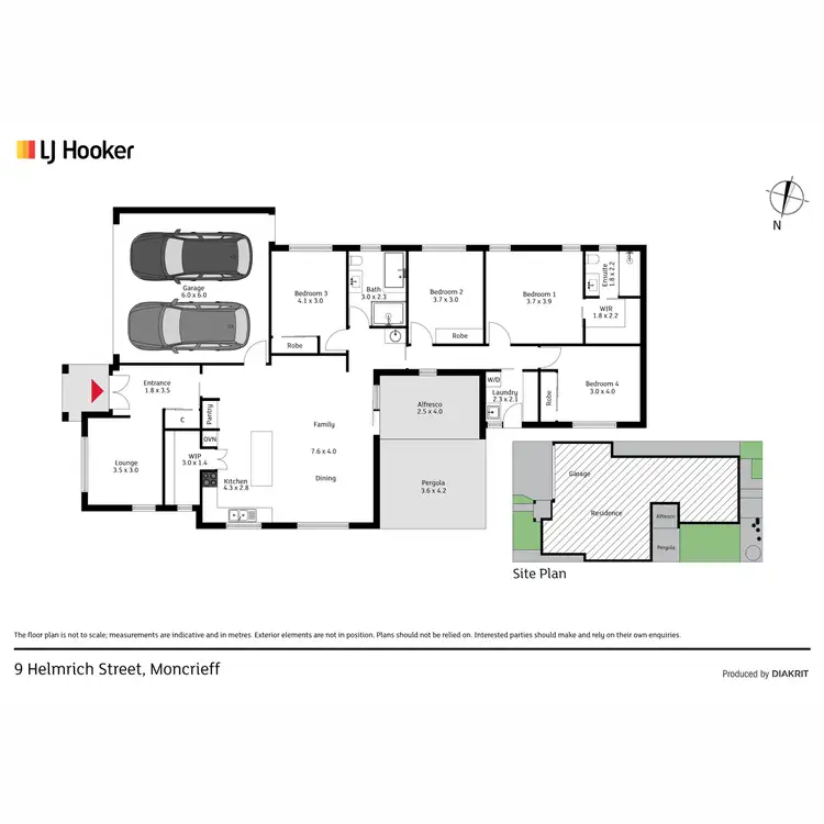 Floorplan of Homely house listing, 9 Helmrich Street, Moncrieff ACT 2914