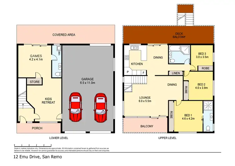 Floorplan of Homely house listing, 12 Emu Drive, San Remo NSW 2262