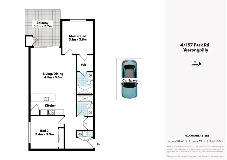 Floorplan of Homely unit listing, 4/157 Park Road, Yeerongpilly QLD 4105