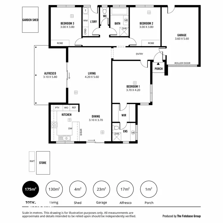Floorplan of Homely house listing, 18A Dublin Avenue, Salisbury Downs SA 5108