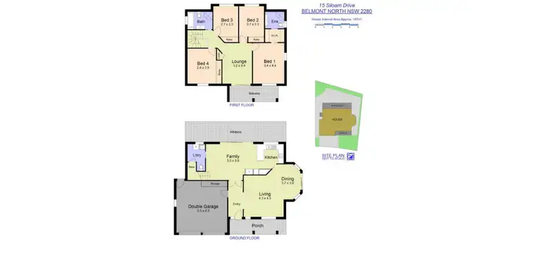 Floorplan of Homely house listing, 15 Siloam Drive, Belmont North NSW 2280