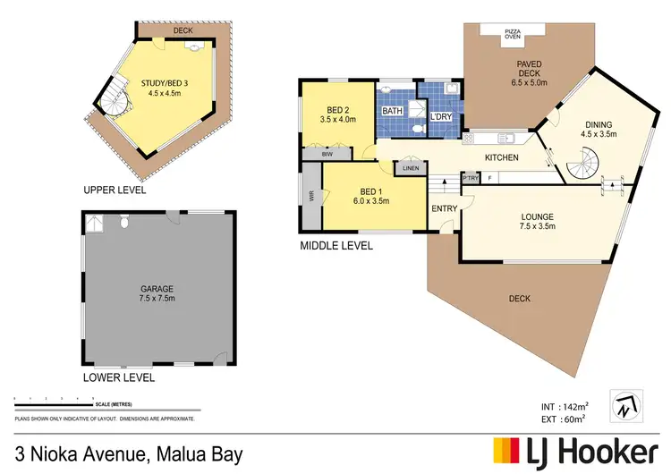 Floorplan of Homely house listing, 3 Nioka Avenue, Malua Bay NSW 2536