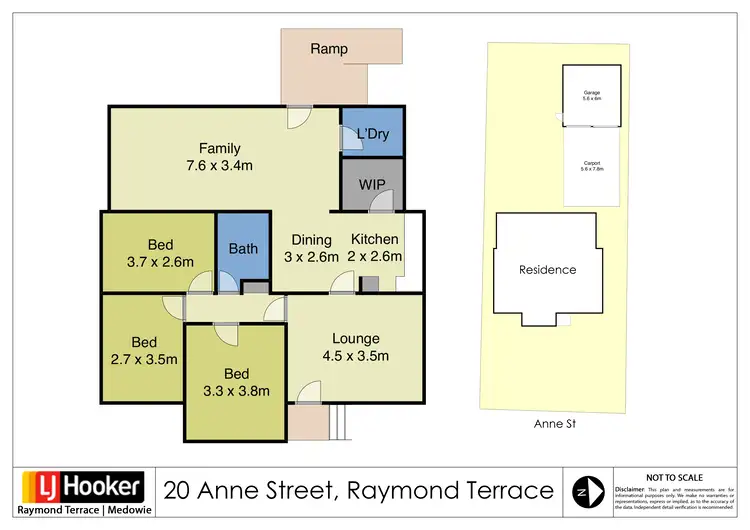 Floorplan of Homely house listing, 20 Anne Street, Raymond Terrace NSW 2324