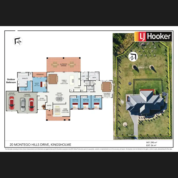 Floorplan of Homely house listing, 20 Montego Hills Drive, Kingsholme QLD 4208