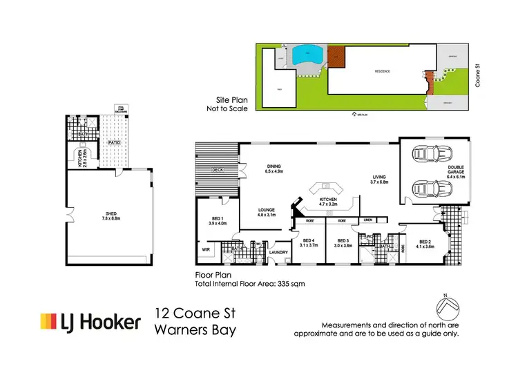 Floorplan of Homely house listing, 12 Coane Street, Warners Bay NSW 2282