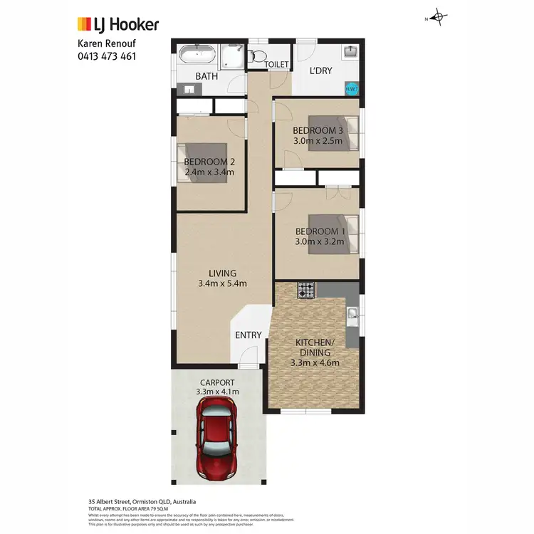 Floorplan of Homely house listing, 35 Albert Street, Ormiston QLD 4160