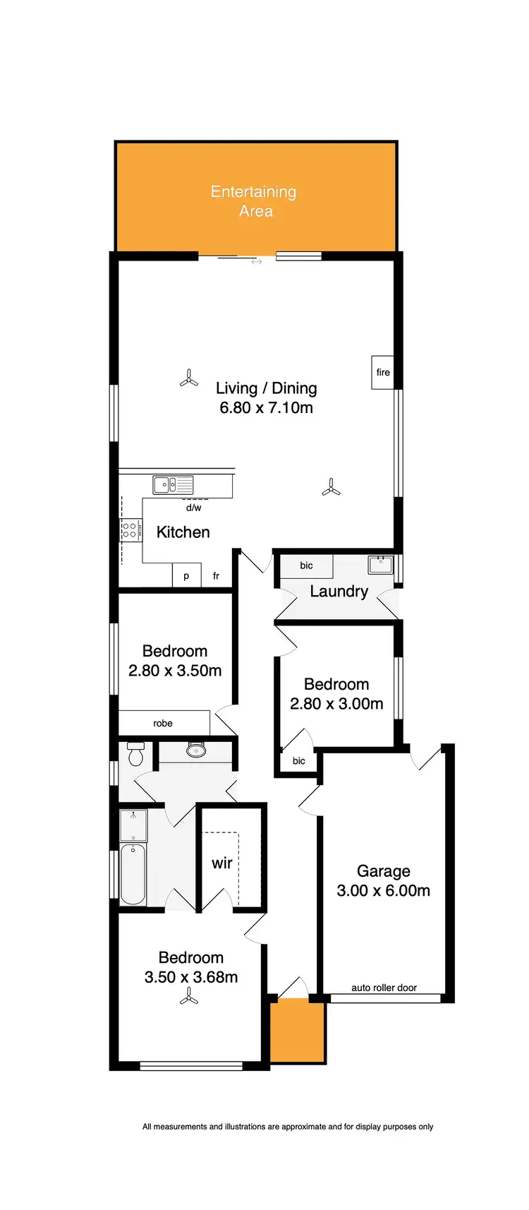 Floorplan of Homely house listing, 5 Springbett Drive, Hayborough SA 5211